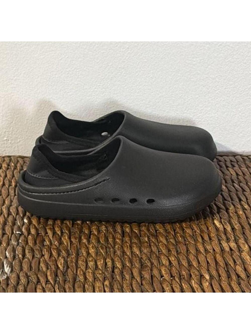 Cat & Jack Rowan Slip-On Clog Shoes Black 12c